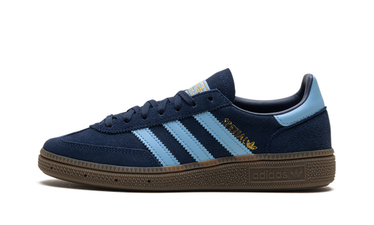 Overkicks - Adidas Handball Spezial Collegiate Navy Clear Sky Gum (IH8011) - vista lateral