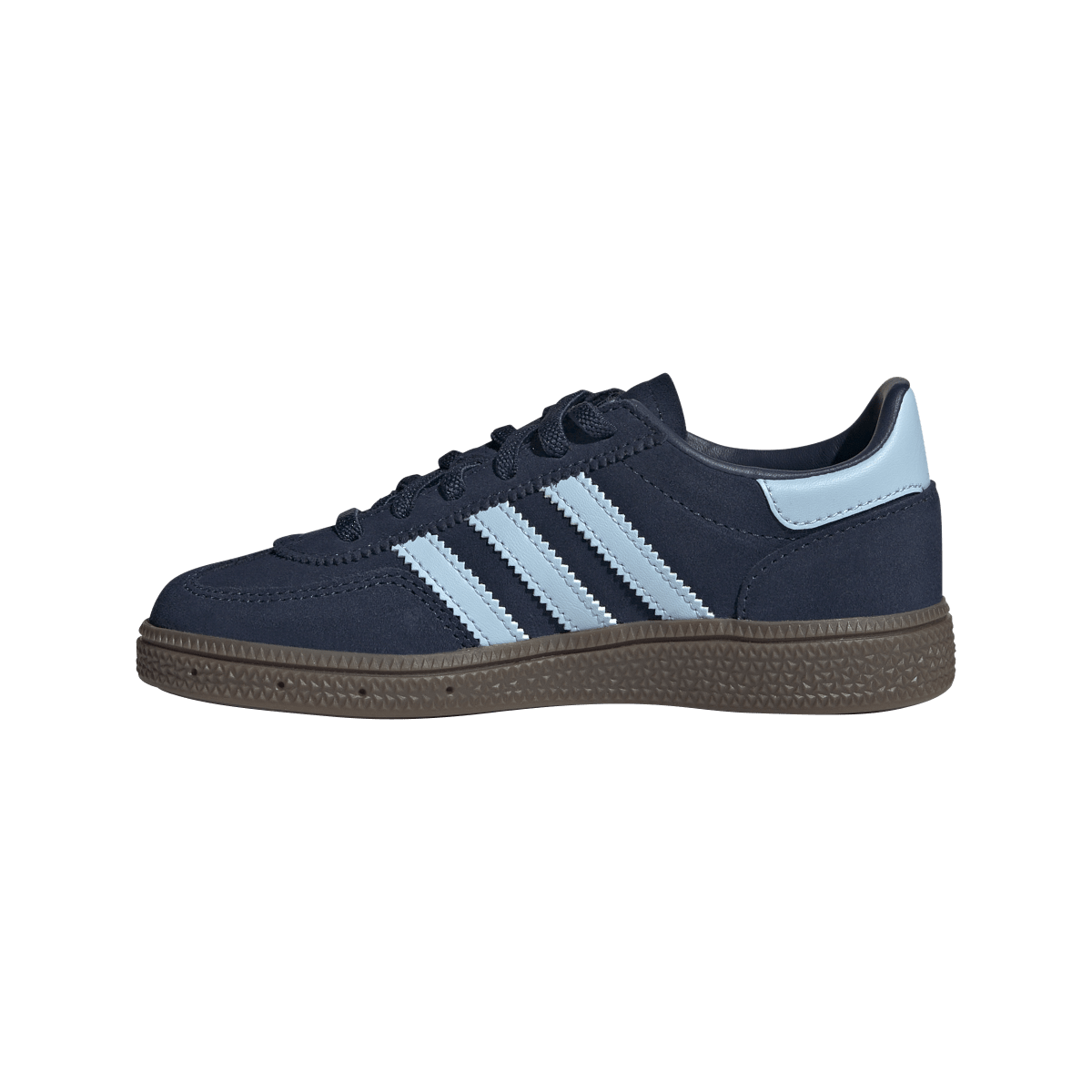 Overkicks - Adidas Handball Spezial Comfort Closure Collegiate Navy Clear Sky Gum (PS) (JQ6380) - imagen 6