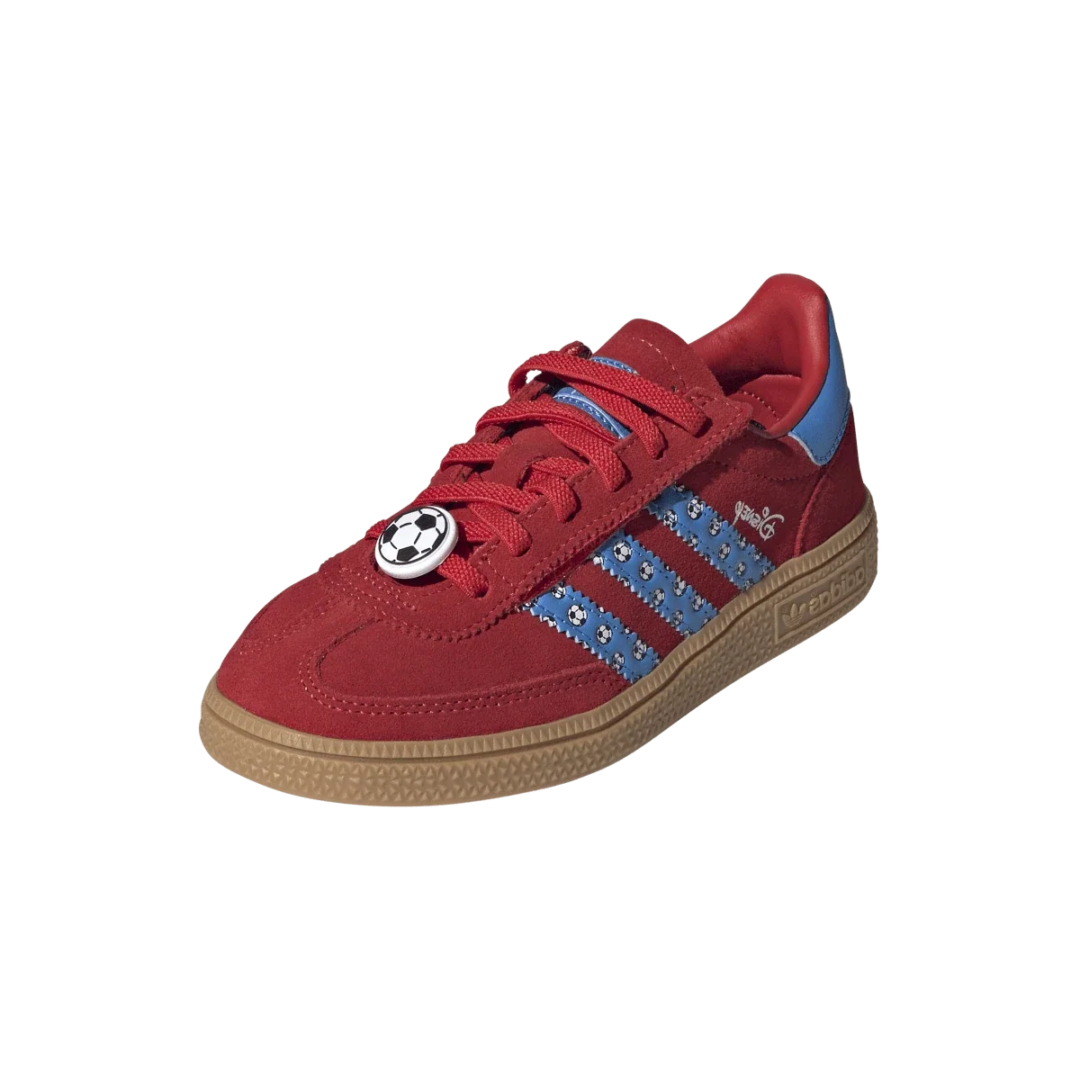 Overkicks - Adidas Handball Spezial Comfort Closure Disney Goofy Soccer Red Lucid Ray Blue (PS) (IH1742) - imagen 2