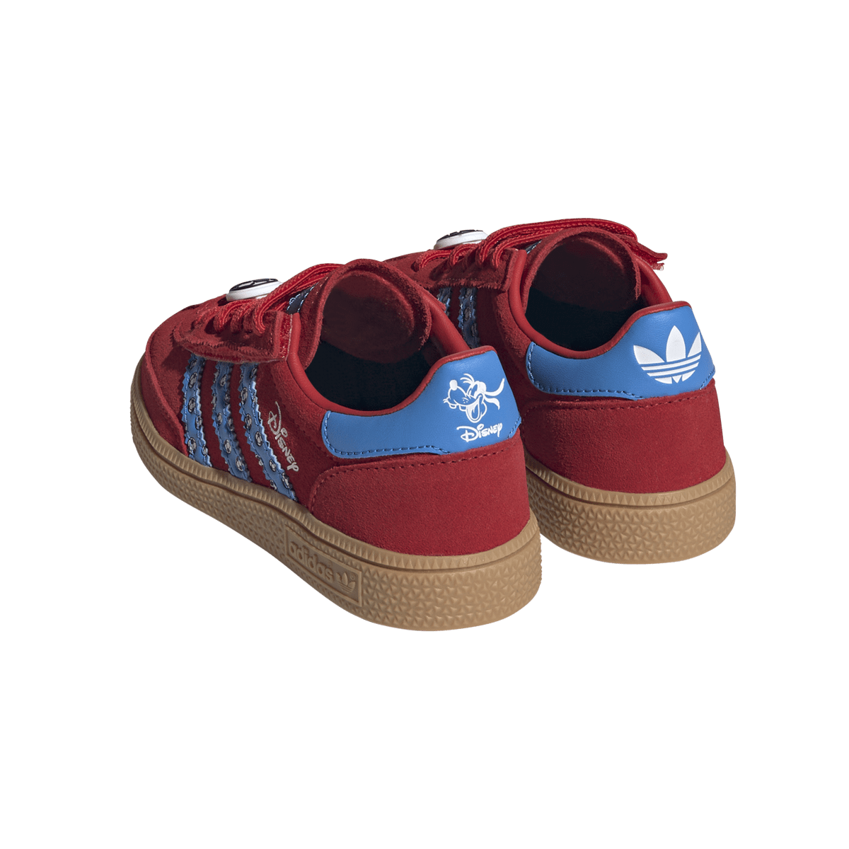 Overkicks - Adidas Handball Spezial Comfort Closure Disney Goofy Soccer Red Lucid Ray Blue (PS) (IH1742) - imagen 3