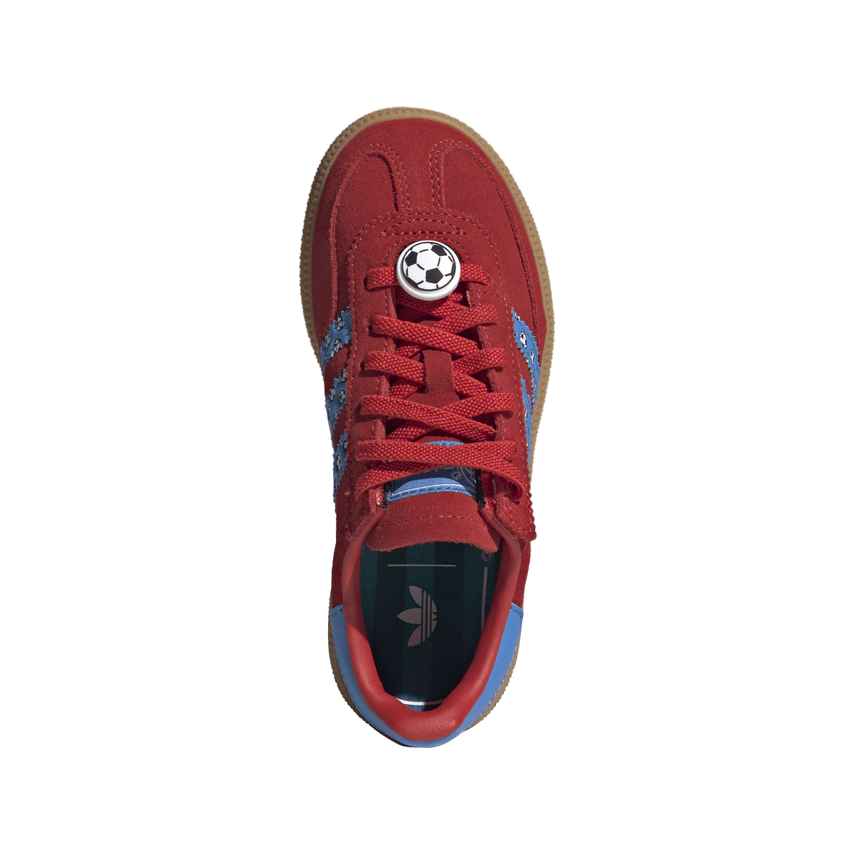 Overkicks - Adidas Handball Spezial Comfort Closure Disney Goofy Soccer Red Lucid Ray Blue (PS) (IH1742) - imagen 4
