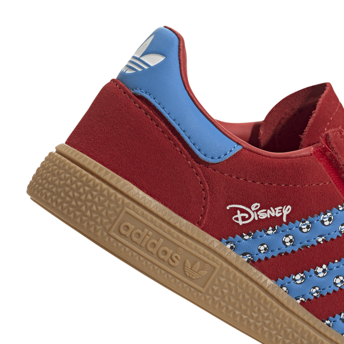 Overkicks - Adidas Handball Spezial Comfort Closure Disney Goofy Soccer Red Lucid Ray Blue (PS) (IH1742) - imagen 8