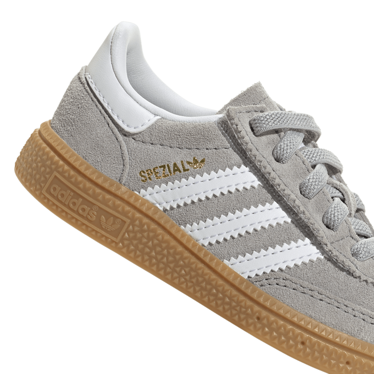 Overkicks - Adidas Handball Spezial Comfort Closure Grey Two White Gum (TD) (JQ1993) - imagen 8