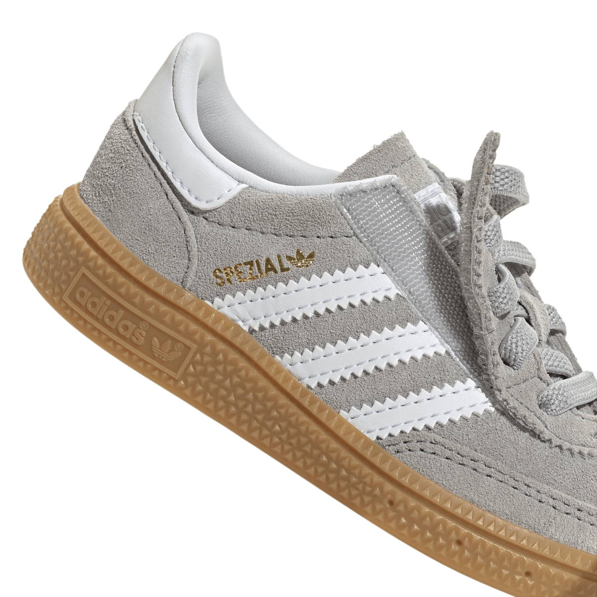 Overkicks - Adidas Handball Spezial Comfort Closure Grey Two White Gum (TD) (JQ1993) - imagen 9