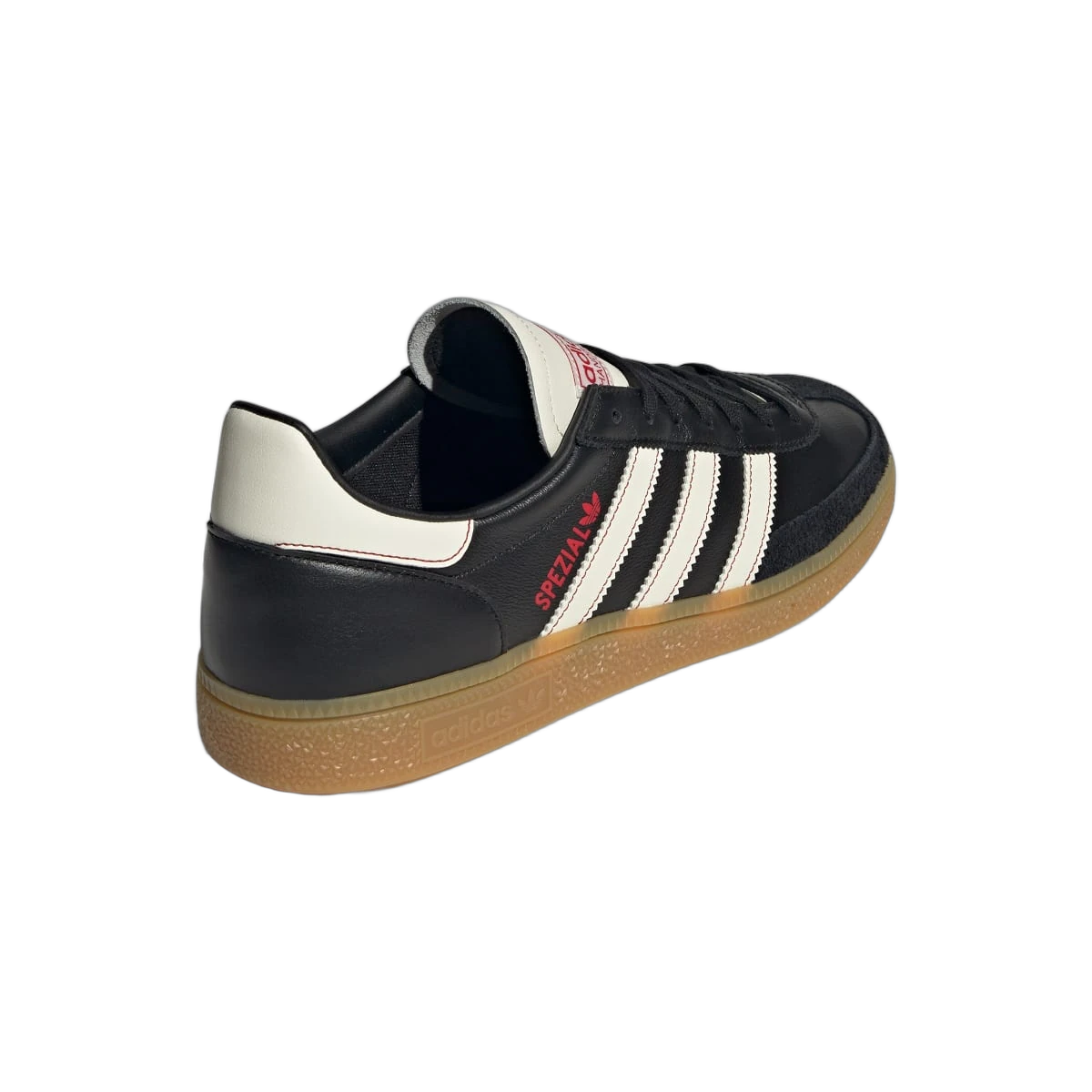 Overkicks - Adidas Handball Spezial Core Black Off White Red (JH6397) - vista superior