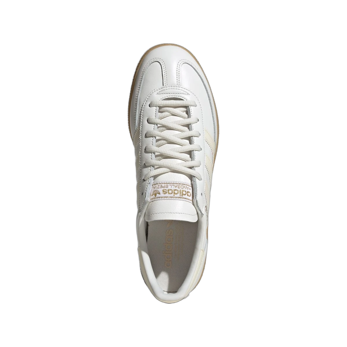 Overkicks - Adidas Handball Spezial Core White Wonder White Gum (JS3867) - vista trasera