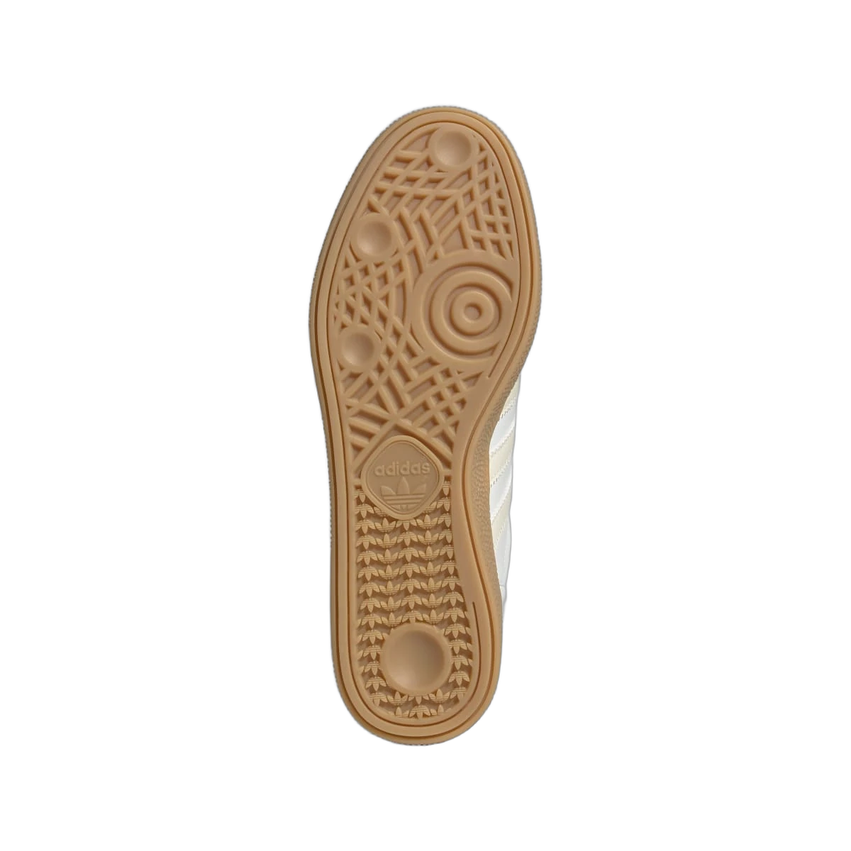 Overkicks - Adidas Handball Spezial Core White Wonder White Gum (JS3867) - par completo