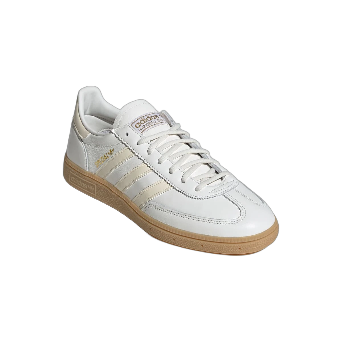 Overkicks - Adidas Handball Spezial Core White Wonder White Gum (JS3867) - detalle suela