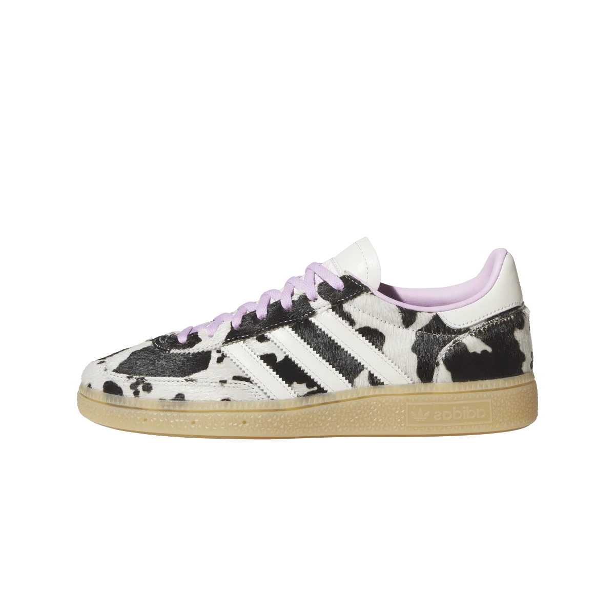Overkicks - Adidas Handball Spezial Cow Print Bliss Lilac (KJ0090) - vista lateral