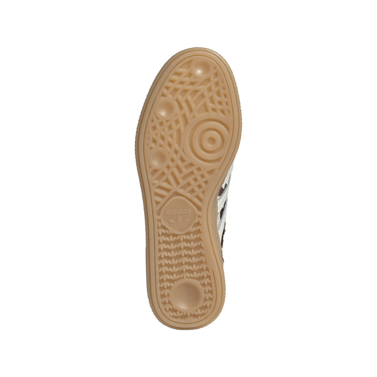 Overkicks - Adidas Handball Spezial Cow Print Crystal Linen (KI6677) - detalle suela