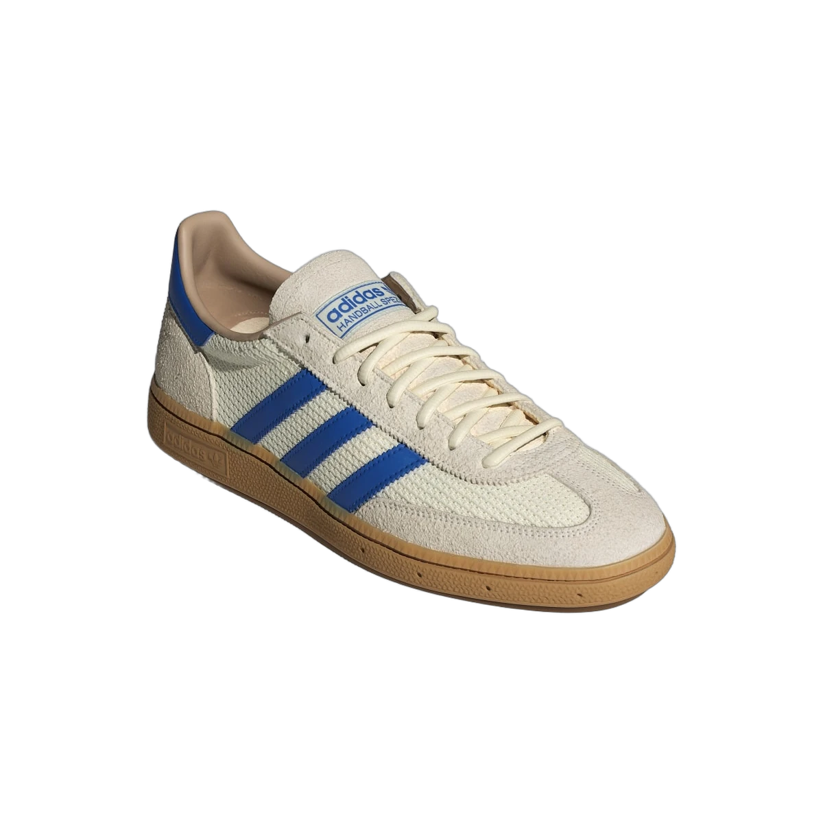 Overkicks - Adidas Handball Spezial Cream White Blue Warm Sandstone (JS3865) - detalle suela