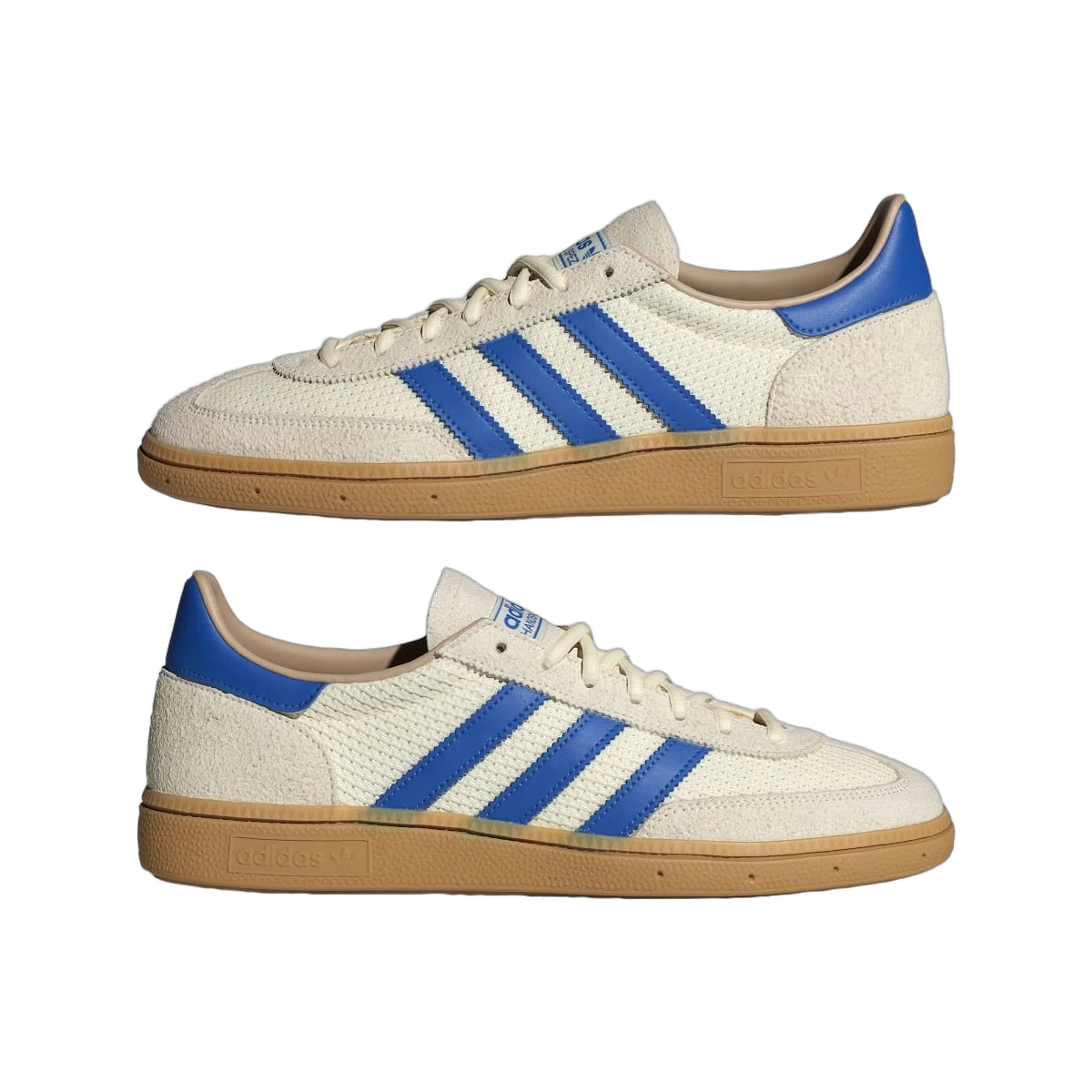 Overkicks - Adidas Handball Spezial Cream White Blue Warm Sandstone (JS3865) - detalle lateral interior