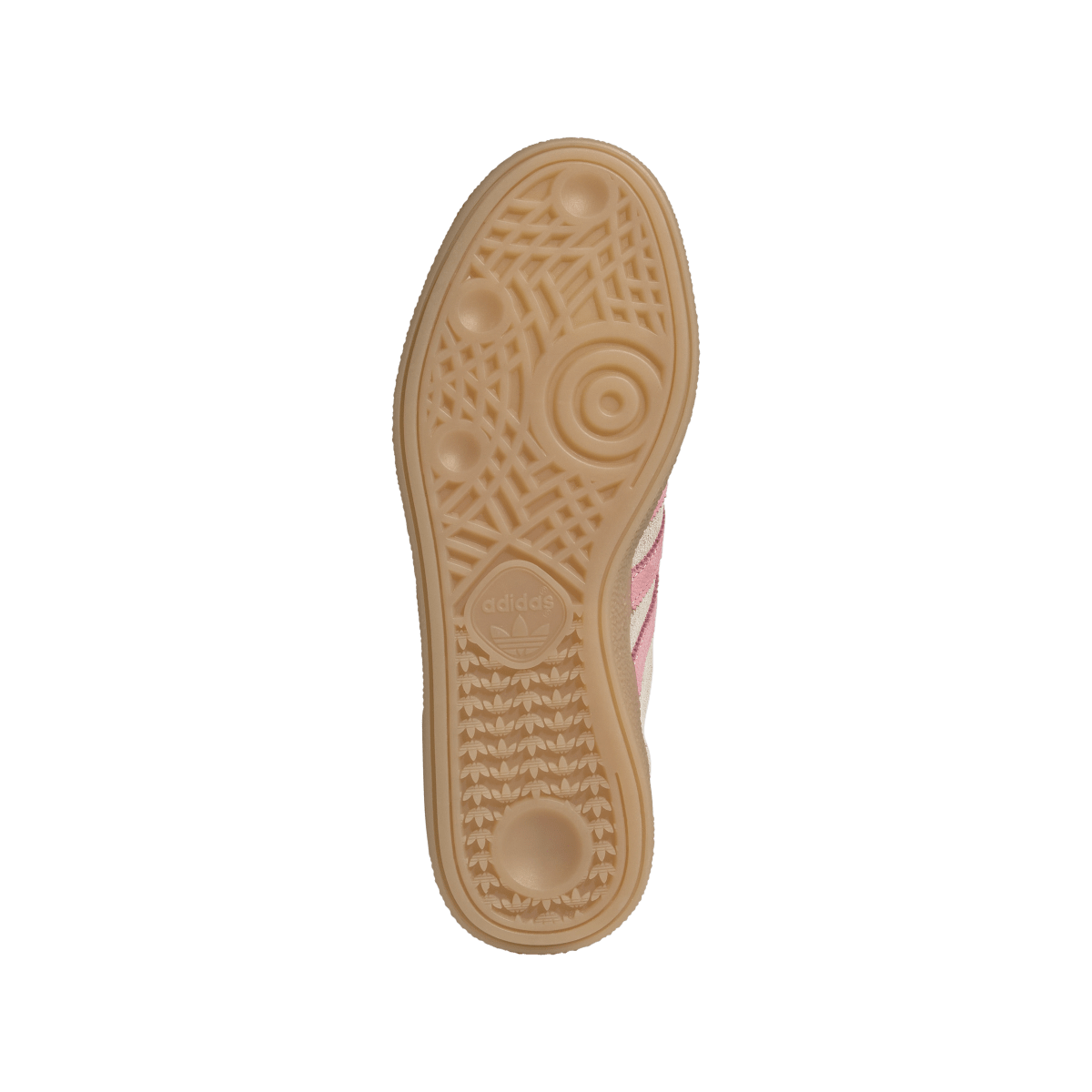 Overkicks - Adidas Handball Spezial Crystal Linen Pink Spark (IH1501) - detalle suela