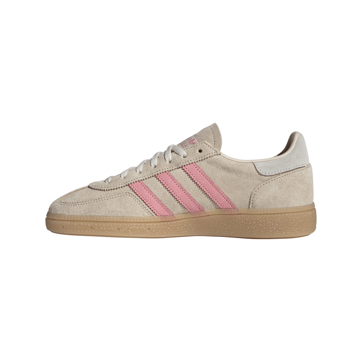 Overkicks - Adidas Handball Spezial Crystal Linen Pink Spark (IH1501) - detalle talón
