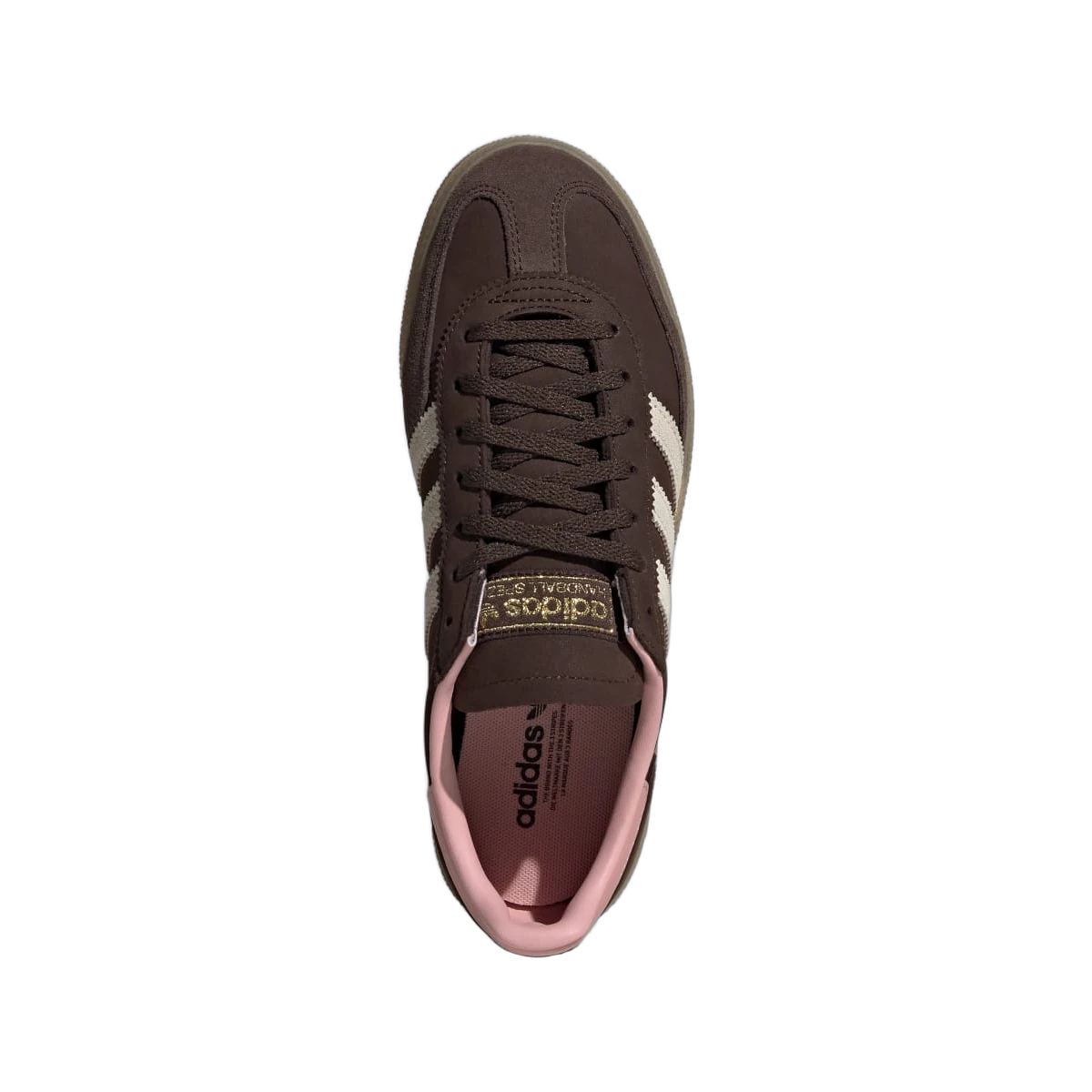 Overkicks - Adidas Handball Spezial Dark Brown Wonder Mauve (JR0852) - vista trasera