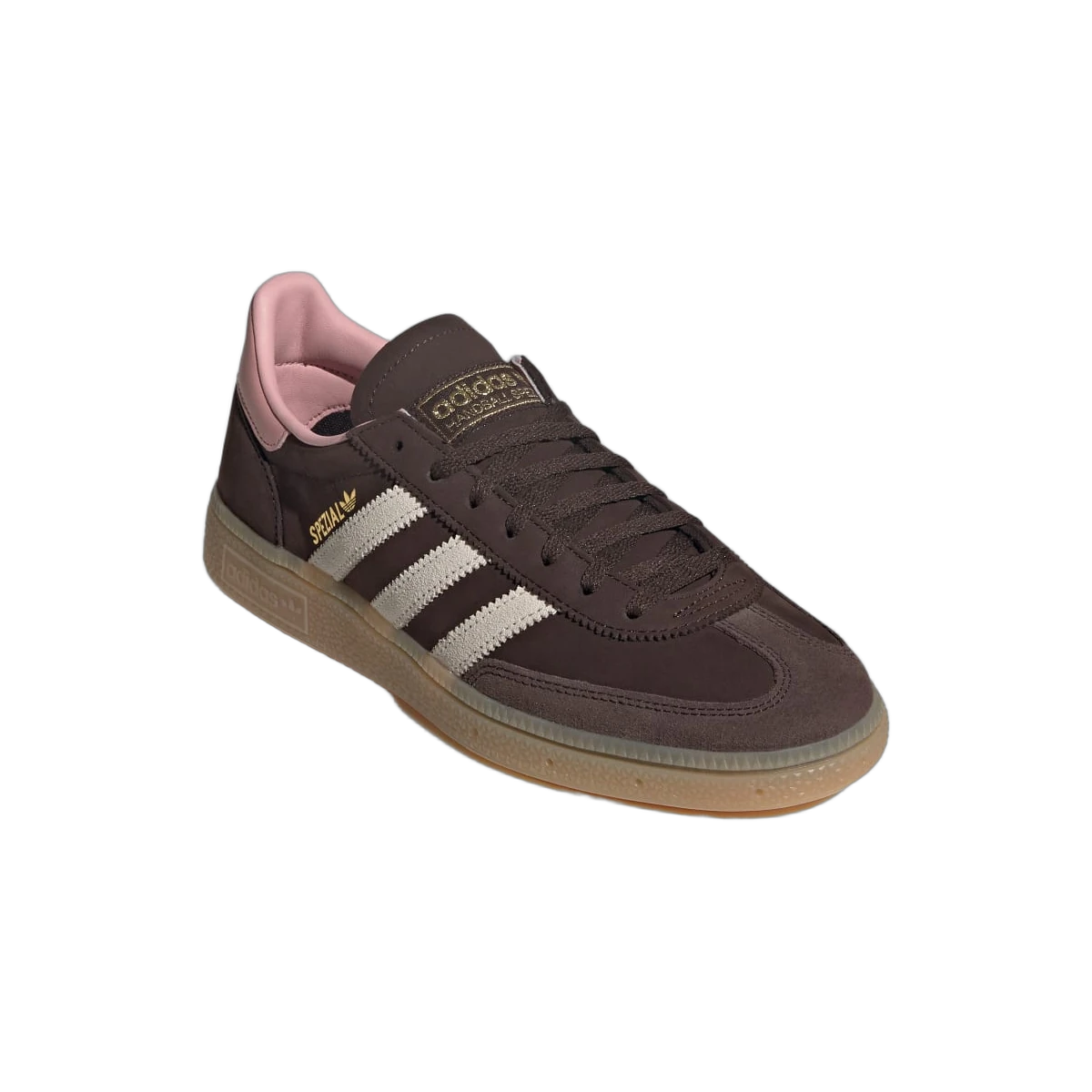 Overkicks - Adidas Handball Spezial Dark Brown Wonder Mauve (JR0852) - detalle suela