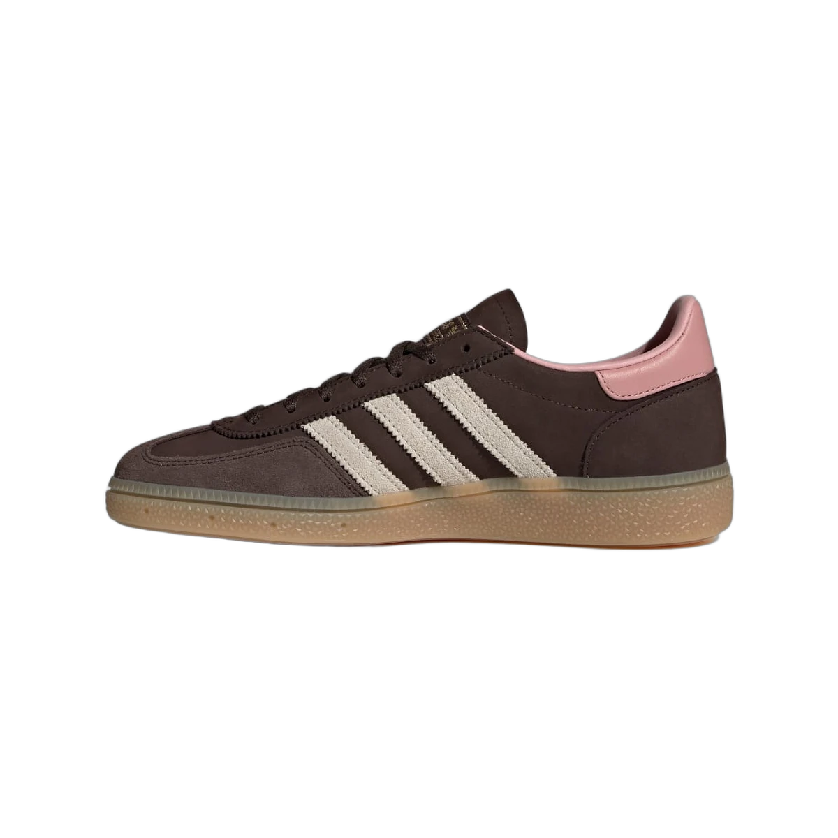 Overkicks - Adidas Handball Spezial Dark Brown Wonder Mauve (JR0852) - detalle talón