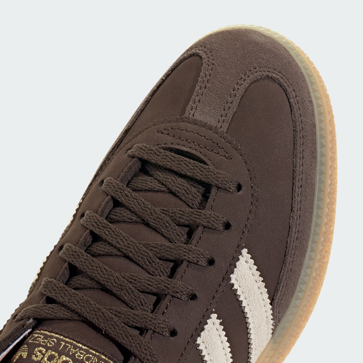 Overkicks - Adidas Handball Spezial Dark Brown Wonder Mauve (JR0852) - detalle