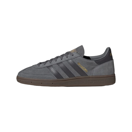 Overkicks - Adidas Handball Spezial Dark Grey Black Gum (ID8780) - vista lateral