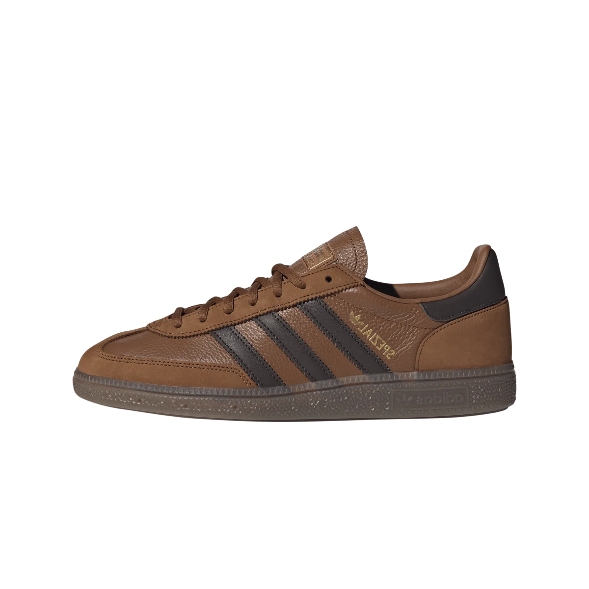 Overkicks - Adidas Handball Spezial Dusky Bronze Aurora Coffee (IH6569) - vista lateral
