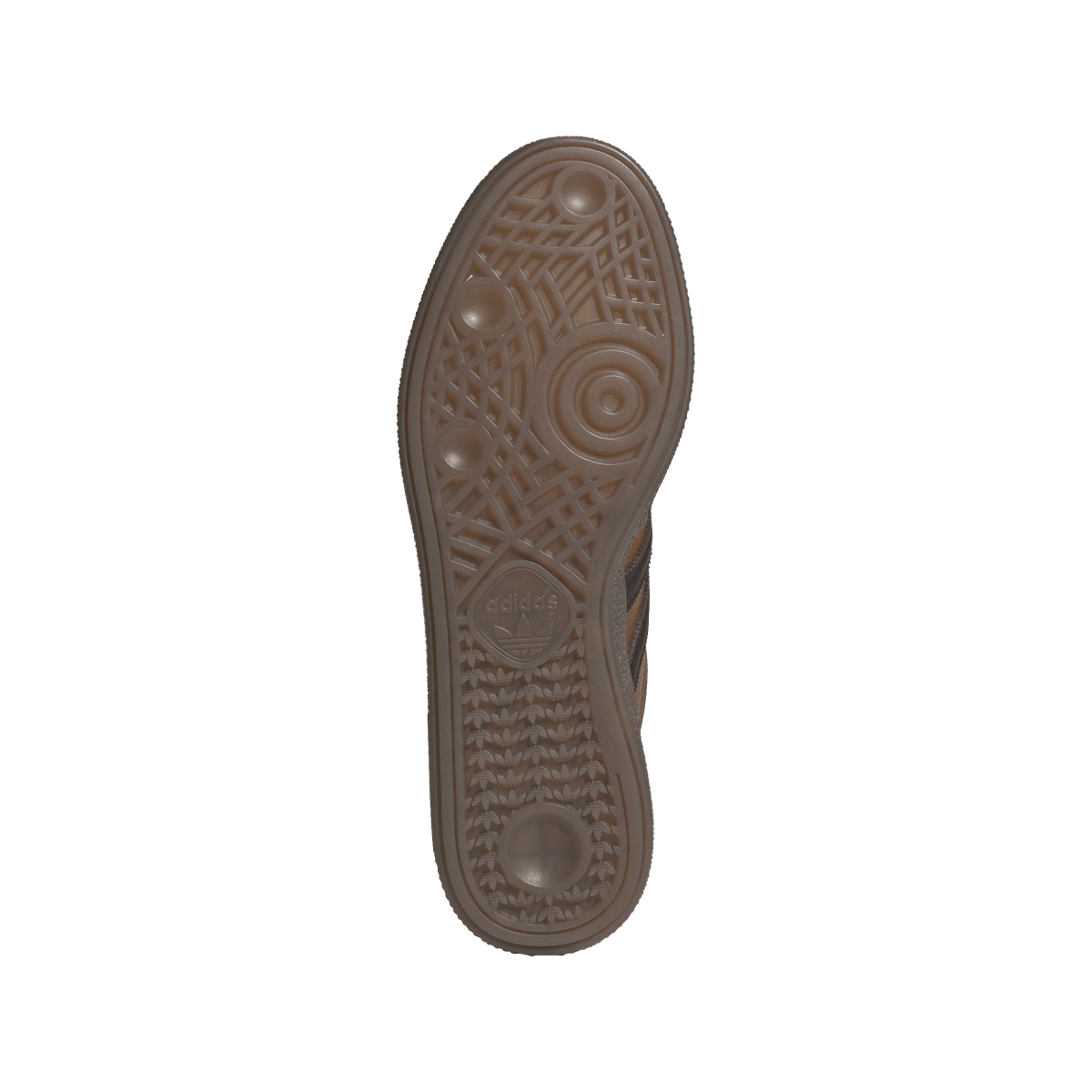 Overkicks - Adidas Handball Spezial Dusky Bronze Aurora Coffee (IH6569) - detalle suela
