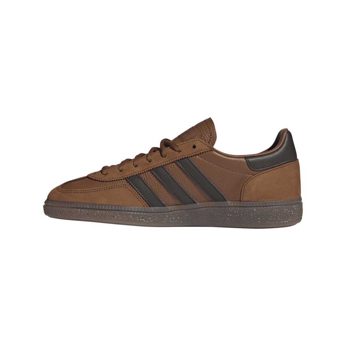Overkicks - Adidas Handball Spezial Dusky Bronze Aurora Coffee (IH6569) - detalle talón