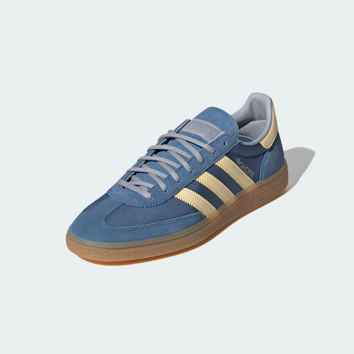 Overkicks - Adidas Handball Spezial Dusky Ink Easy Yellow (KK2693) - vista trasera