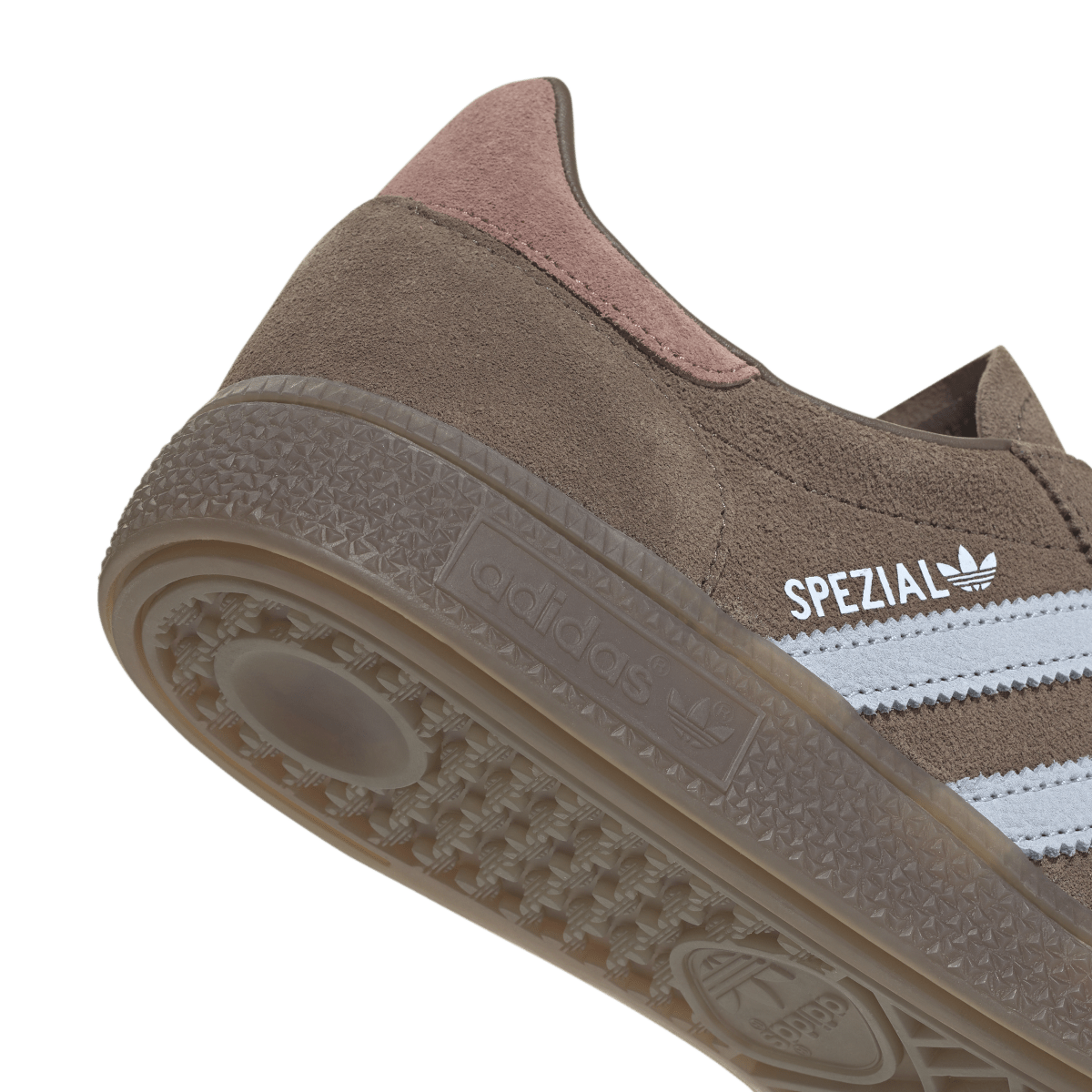 Overkicks - Adidas Handball Spezial Earth Strata Crystal Sky Warm Clay (IH1503) - detalle lateral interior