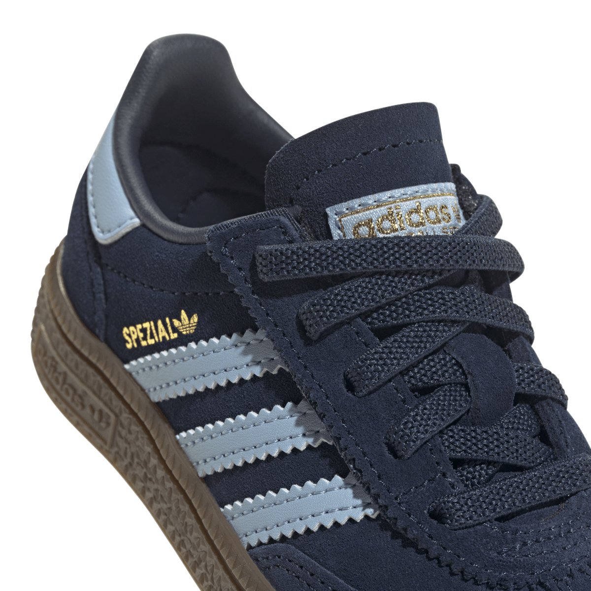Overkicks - Adidas Handball Spezial Elastic Collegiate Navy Clear Sky (TD) (JI2899) - imagen 8