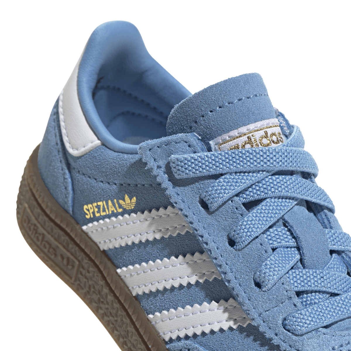 Overkicks - Adidas Handball Spezial Elastic Light Blue Cloud White (TD) (JI2900) - imagen 8