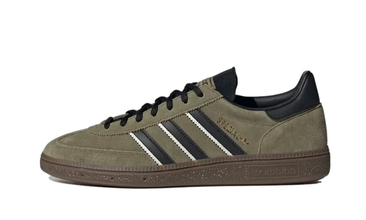Overkicks - Adidas Handball Spezial Focus Olive Black (IG6183) - vista lateral