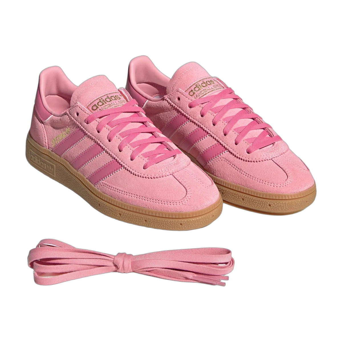 Overkicks - Adidas Handball Spezial Glow Pink Rose Tone (JQ0215) - detalle lateral interior
