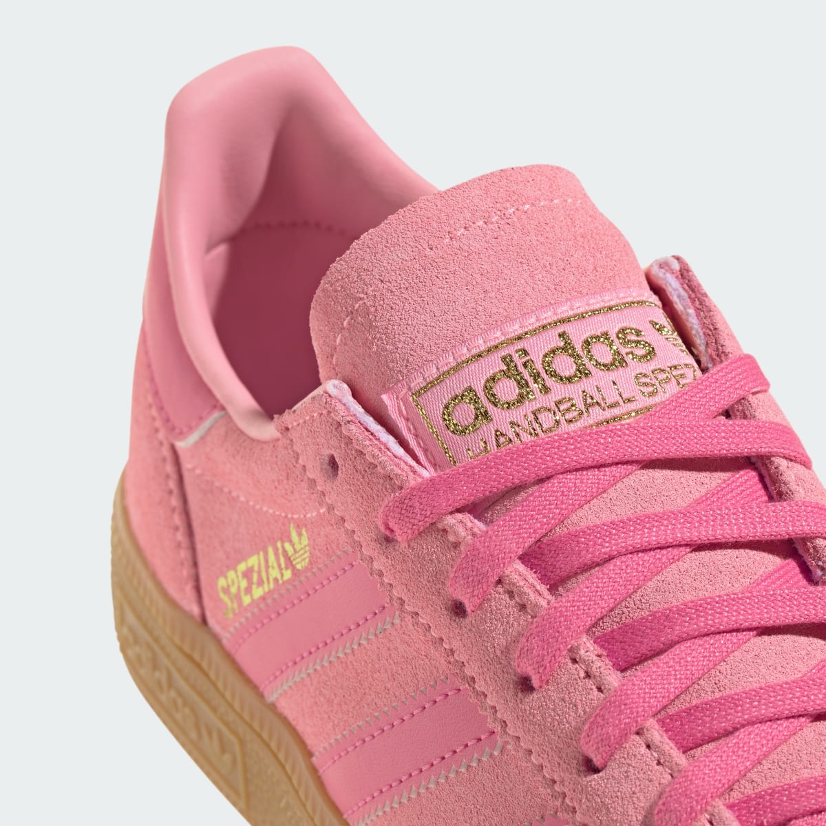 Overkicks - Adidas Handball Spezial Glow Pink Rose Tone (JQ0215) - detalle