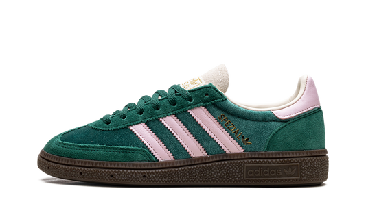 Overkicks - Adidas Handball Spezial Green Pink Velvet (JI2648) - vista lateral