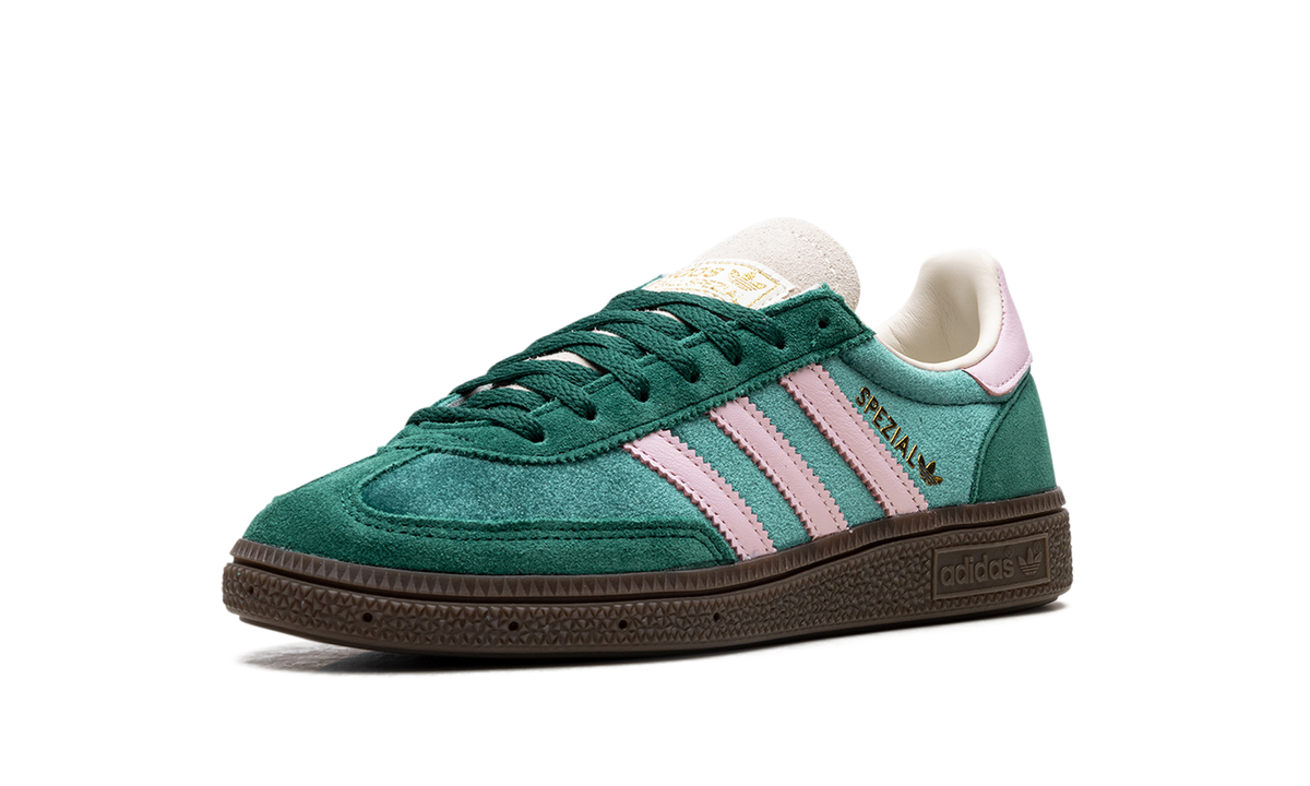 Overkicks - Adidas Handball Spezial Green Pink Velvet (JI2648) - detalle suela