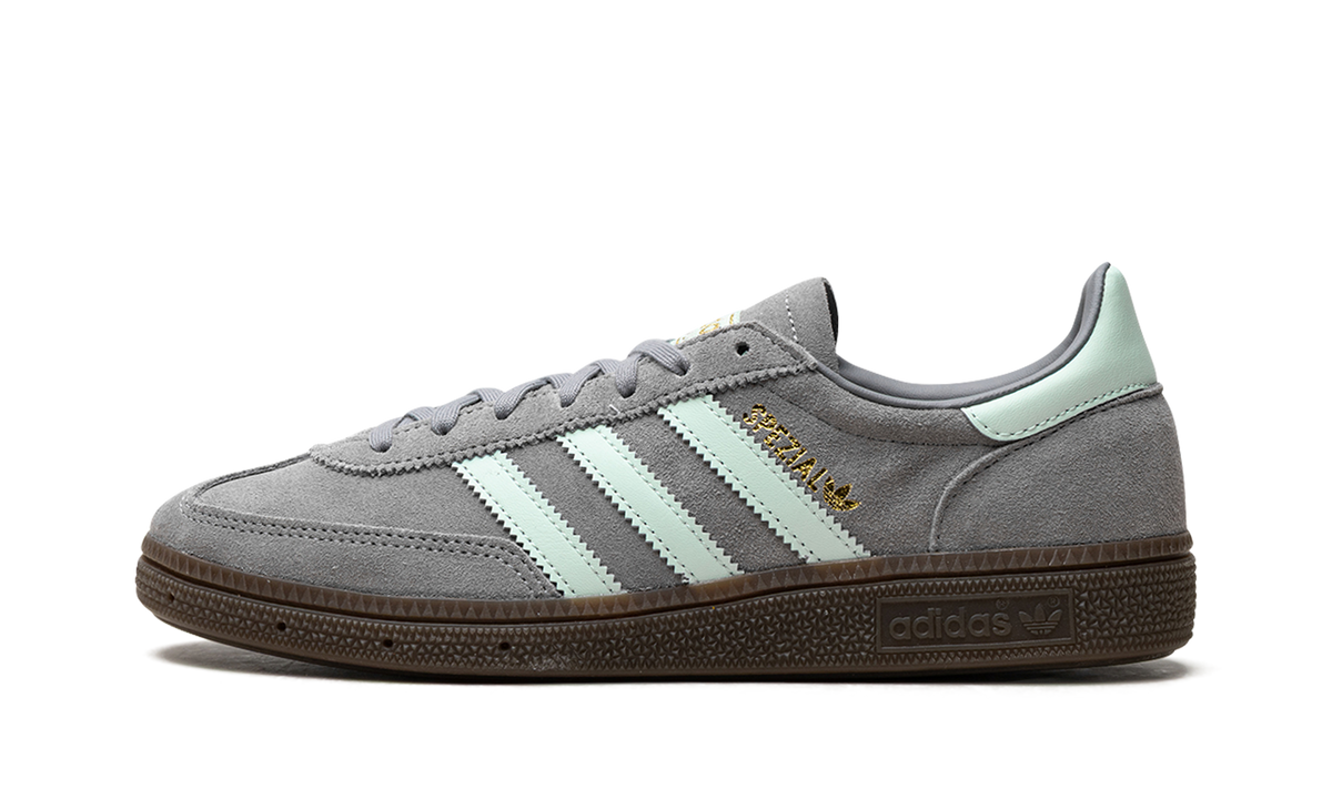 Overkicks - Adidas Handball Spezial Grey Clear Mint Gum (JI4471) - vista lateral