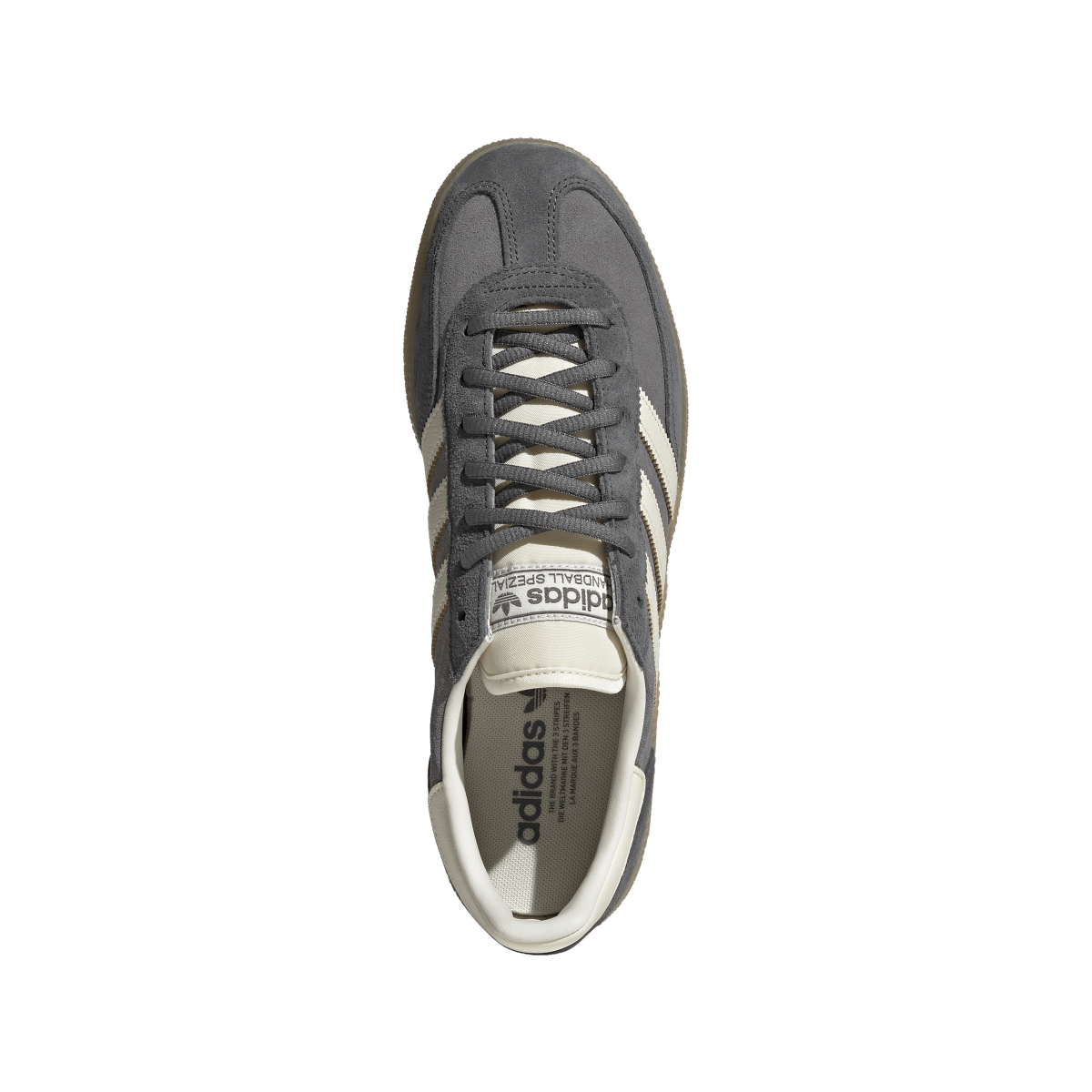 Overkicks - Adidas Handball Spezial Grey Four Off White (IH6588) - par completo