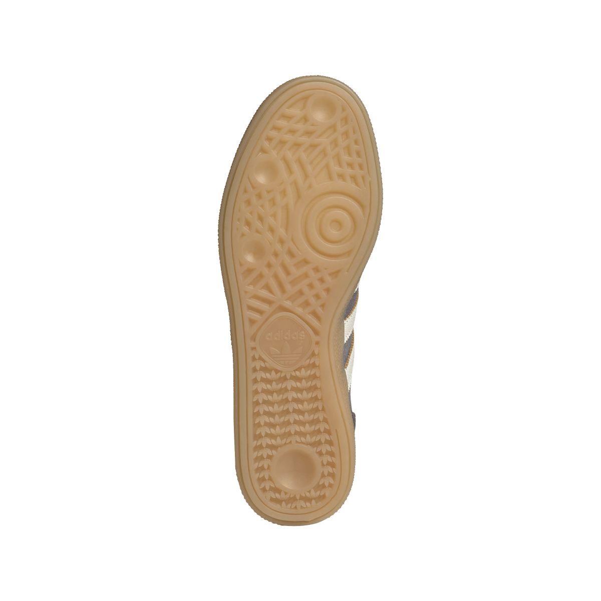 Overkicks - Adidas Handball Spezial Grey Four Off White (IH6588) - detalle suela