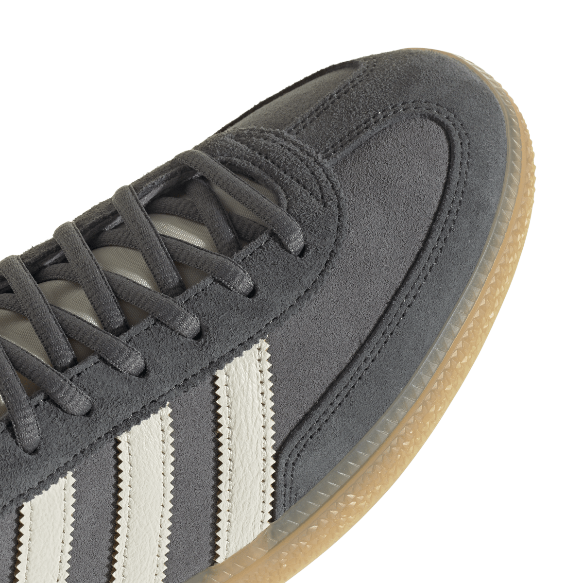 Overkicks - Adidas Handball Spezial Grey Four Off White (IH6588) - detalle