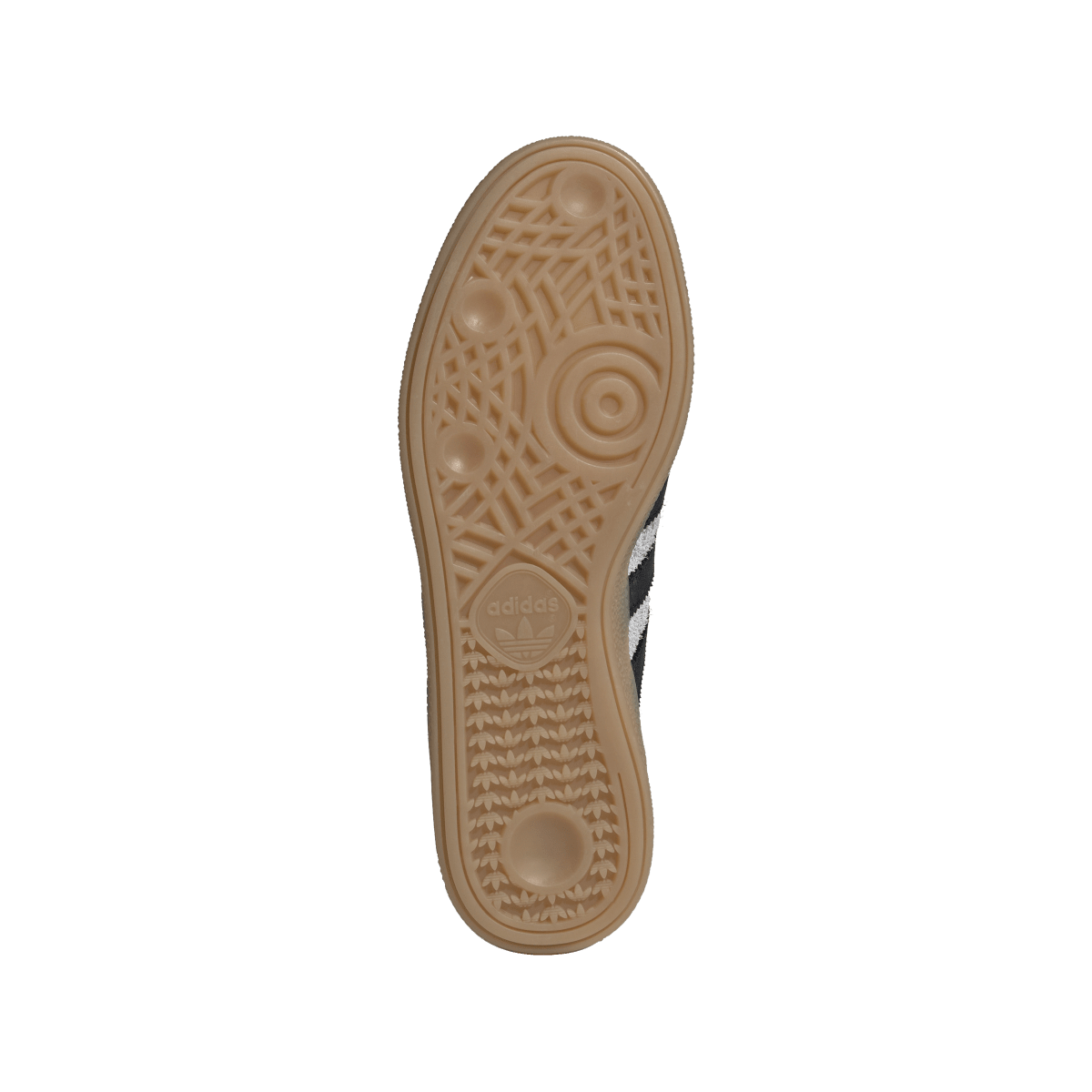 Overkicks - Adidas Handball Spezial Grey One Black Gum (IH6508) - detalle suela