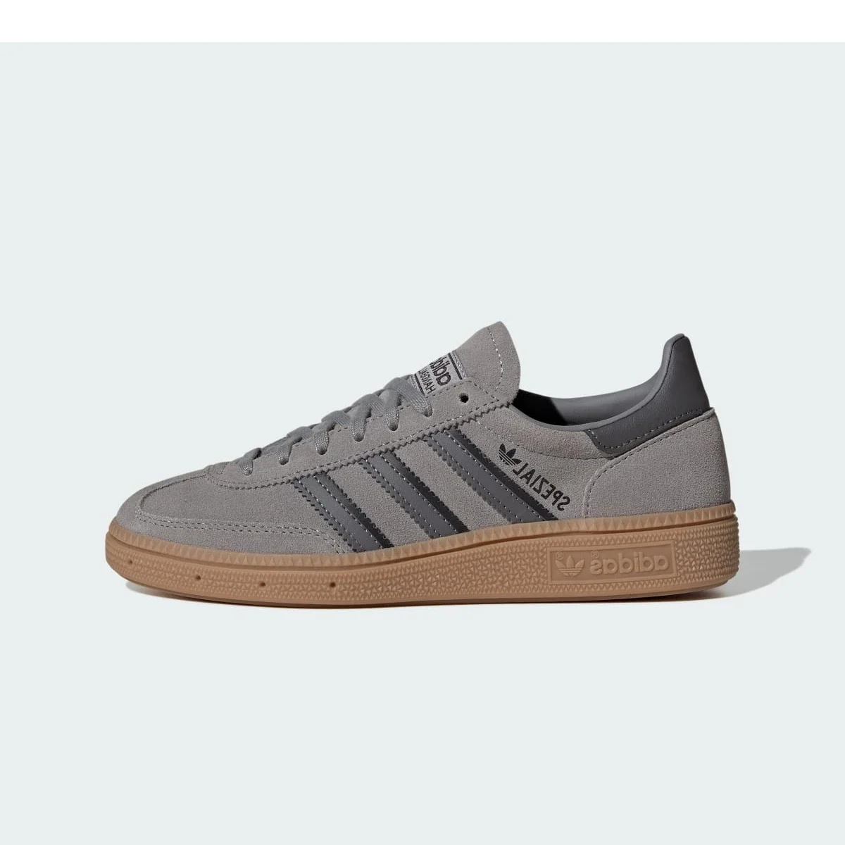 Overkicks - Adidas Handball Spezial Grey Three Grey Five (GS) (KI8605) - vista lateral