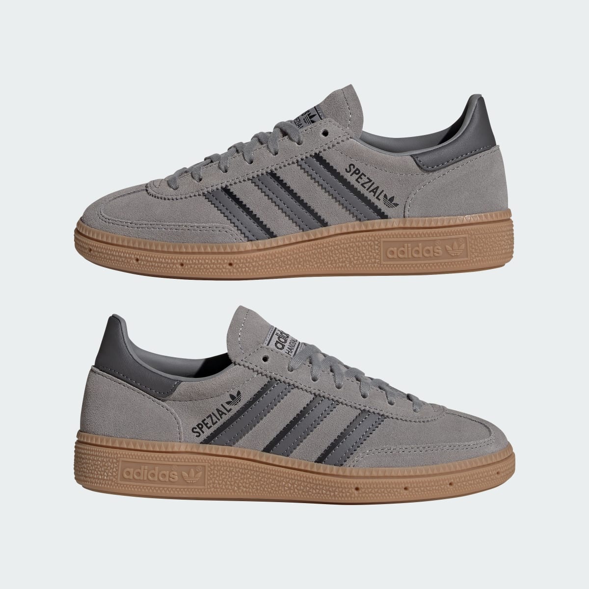 Overkicks - Adidas Handball Spezial Grey Three Grey Five (GS) (KI8605) - imagen 7
