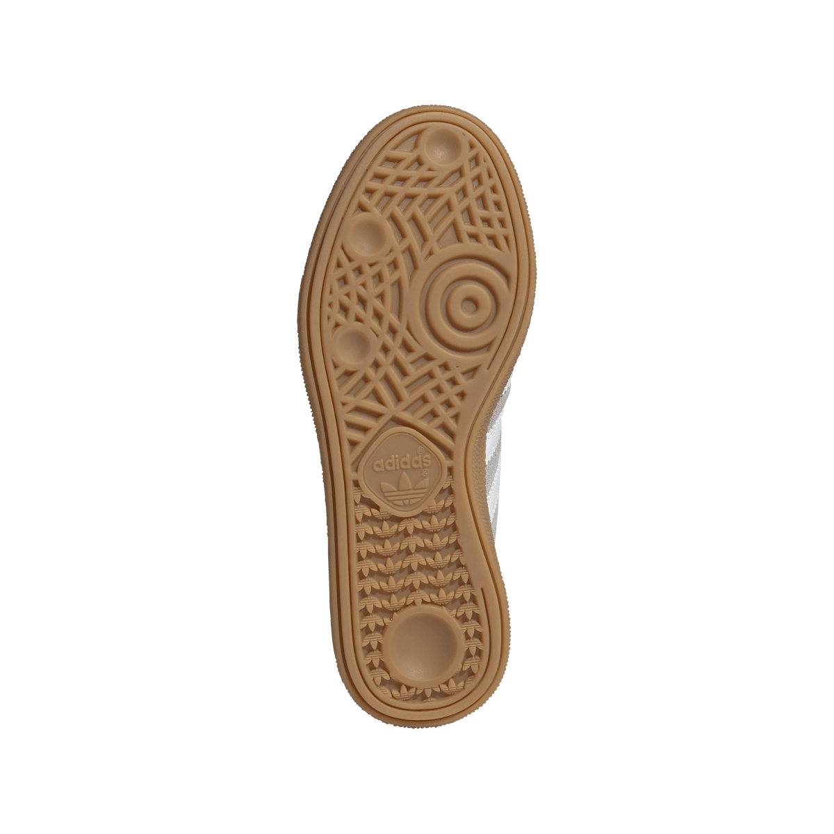 Overkicks - Adidas Handball Spezial Grey Two White Gum (JP9561) - detalle suela
