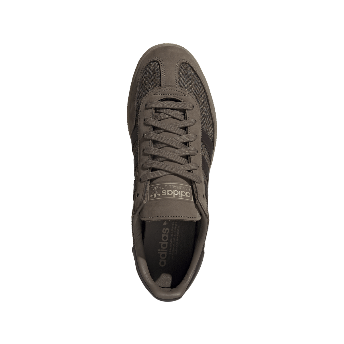 Overkicks - Adidas Handball Spezial Harris Tweed Aurora Coffee (KJ1248) - par completo