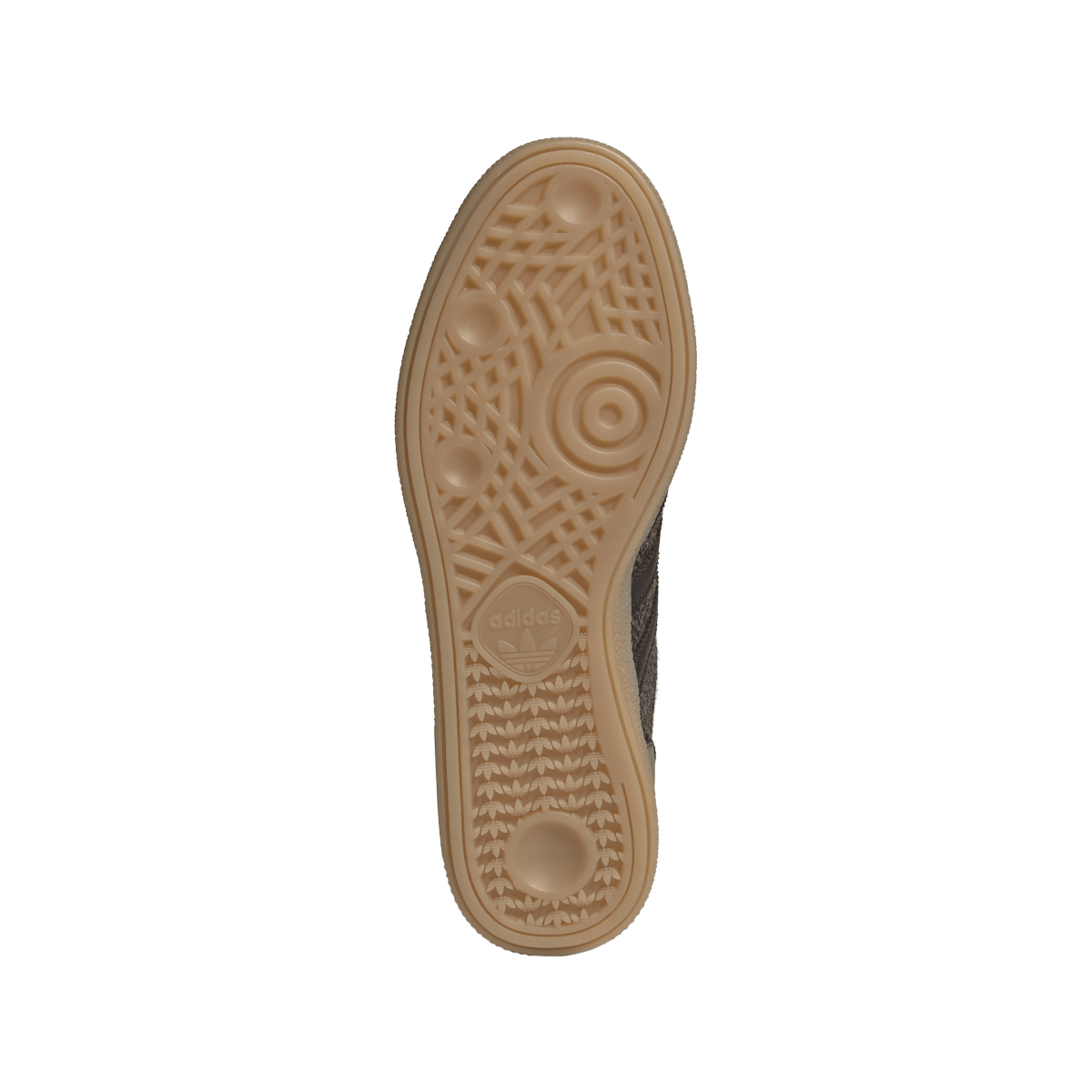 Overkicks - Adidas Handball Spezial Harris Tweed Aurora Coffee (KJ1248) - detalle suela