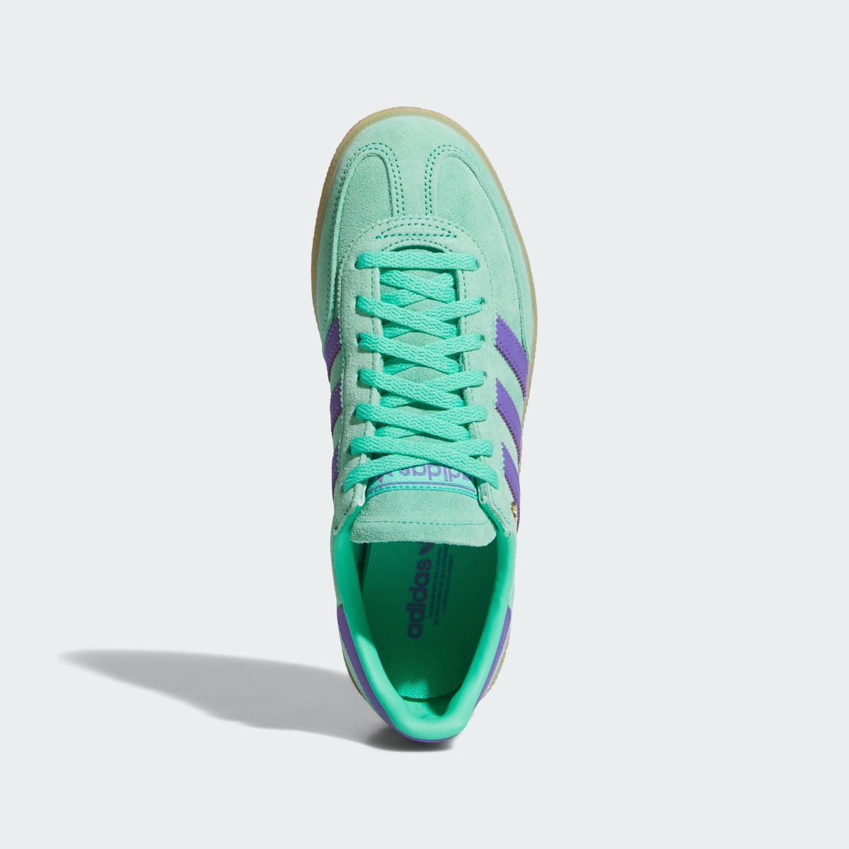 Overkicks - Adidas Handball Spezial Hi-Res Green Purple Rush (IH9212) - par completo