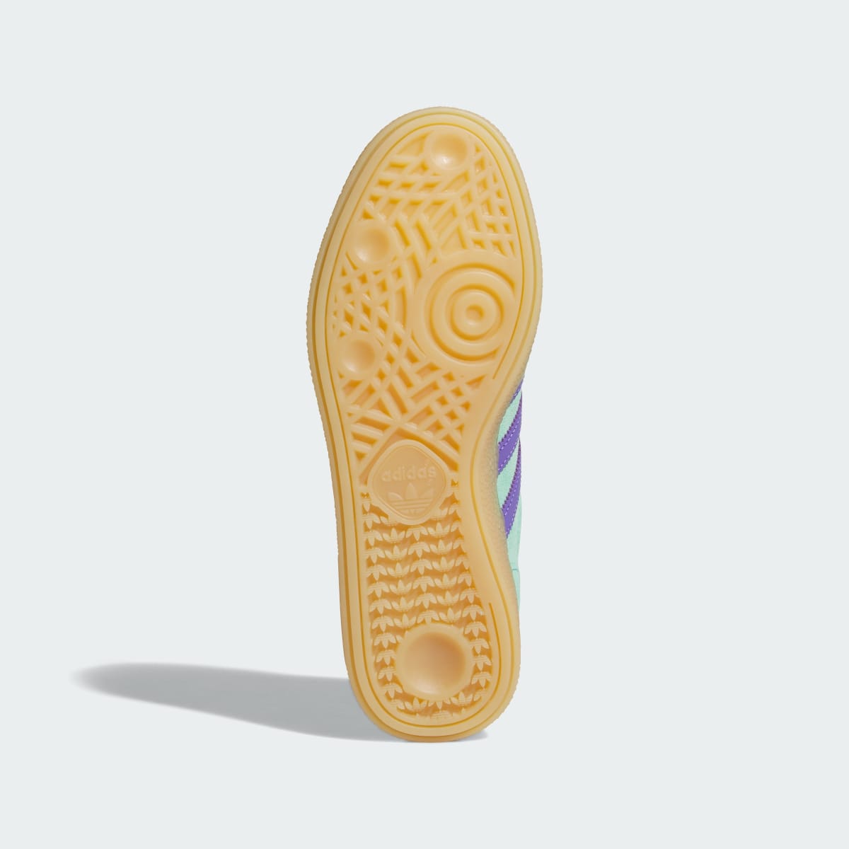 Overkicks - Adidas Handball Spezial Hi-Res Green Purple Rush (IH9212) - detalle suela