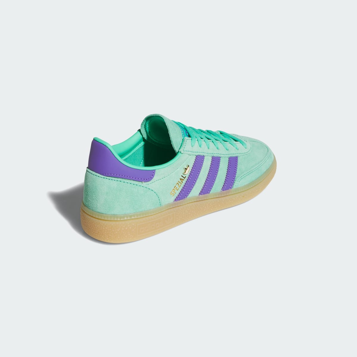 Overkicks - Adidas Handball Spezial Hi-Res Green Purple Rush (IH9212) - vista superior