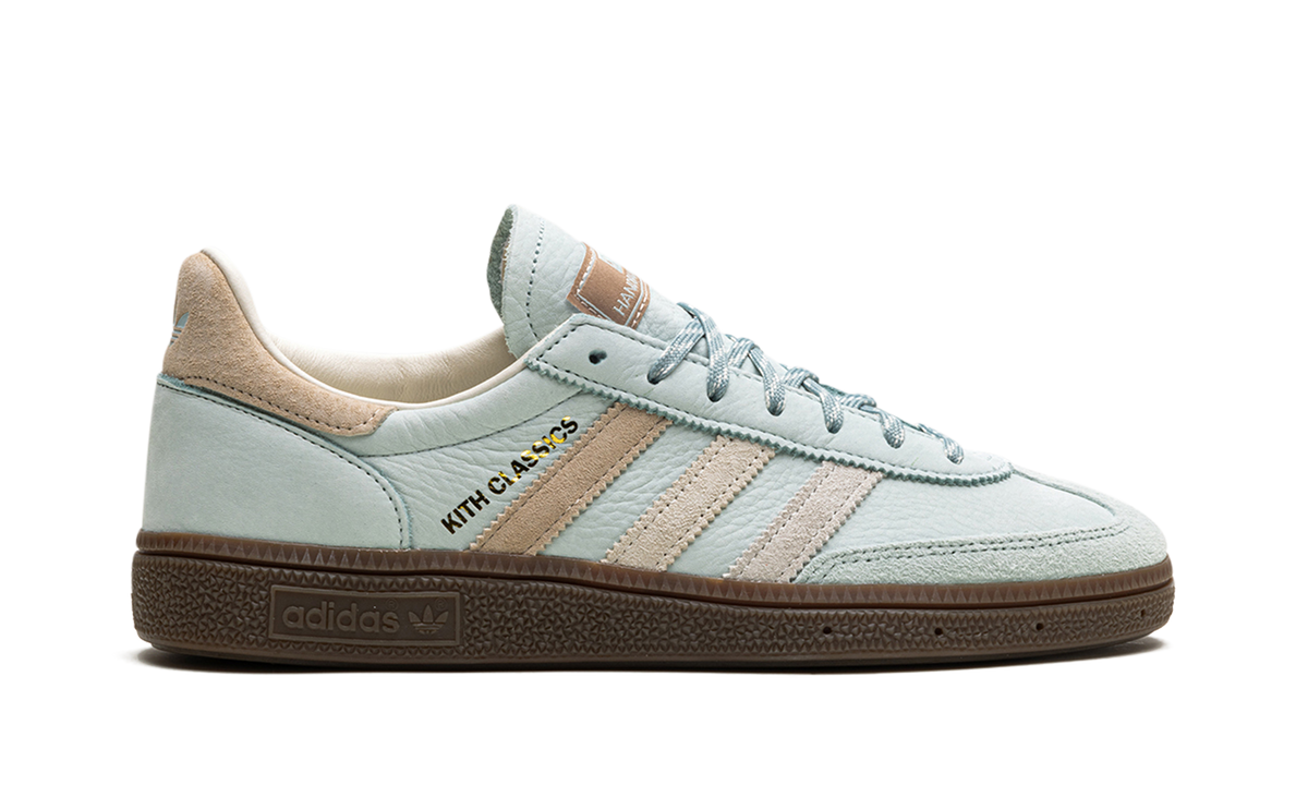 Overkicks - Adidas Handball Spezial Kith Classics Amazon Green (IH2623) - detalle talón
