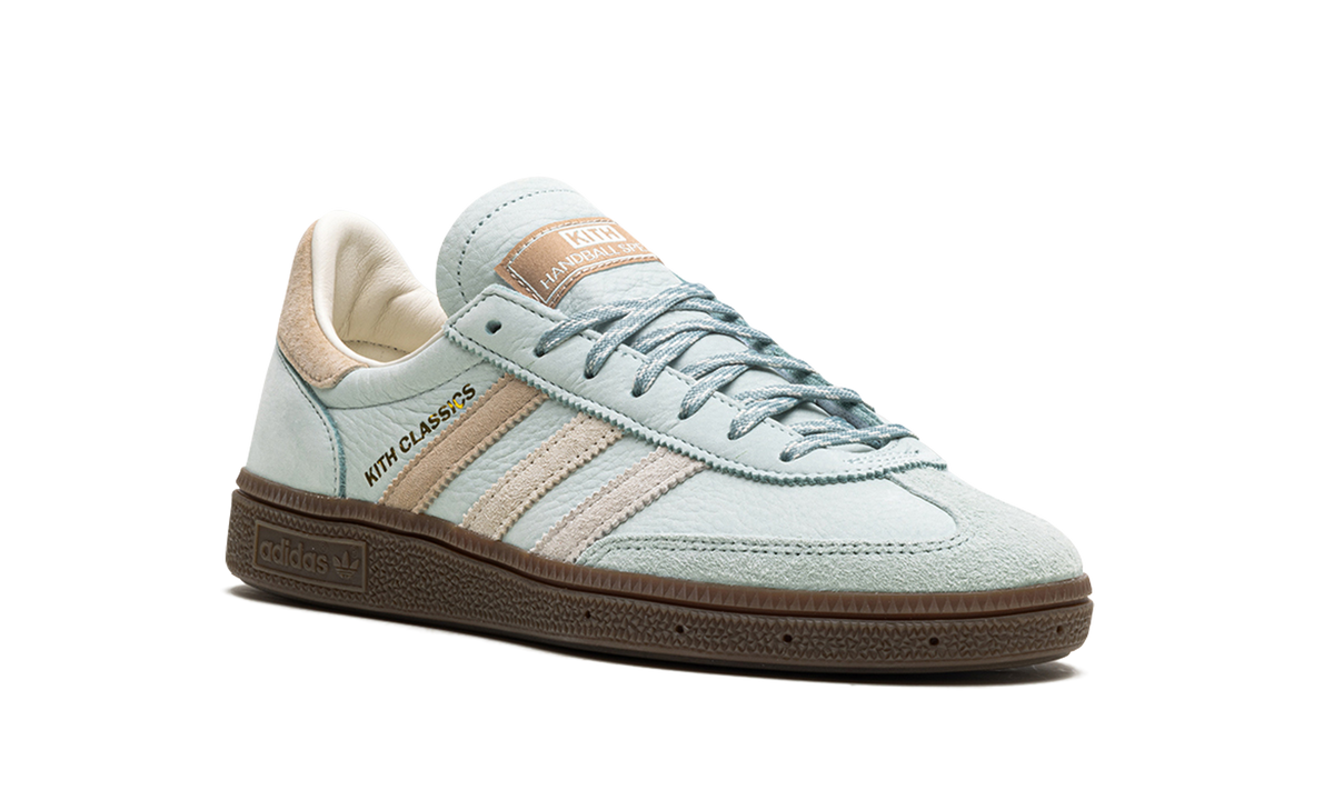 Overkicks - Adidas Handball Spezial Kith Classics Amazon Green (IH2623) - detalle lateral interior